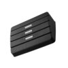 Buy Roller Footstool Desk Footrest 37.5X26X12CM Office Footrestss Black Pp Ergonomic Work online shopping cheap