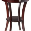 Buy Round Table with Drawer and Shelf