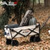 Buy Rubber Wide Wheel Camper High Load-bearing Outdoor Folding Camping Trolley Portable Shopping Cart online shopping cheap
