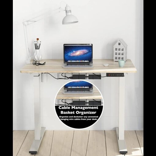 Buy SHW Memory Preset Electric Height Adjustable Standing Desk