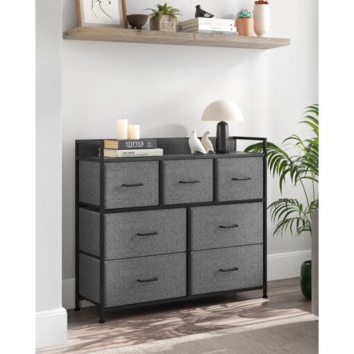 Buy SONGMICS Dresser with 8 Drawers -Furniture Storage Chest Tower Unit for Bedroom Hallway Closet Office Organization online shopping cheap