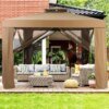 Buy SUGIFT 10'x10' Outdoor Gazebo Patio Tents Garden Canopy Shelter W/ Netting