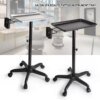 Buy Salon Trolley Storage Cart Beauty Hair Dryer Stylist Tools Barber Equipment Tray Adjustable Height online shopping cheap