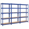 Buy Smile Mart 5-Shelf Boltless & Adjustable Steel Storage Shelf Unit