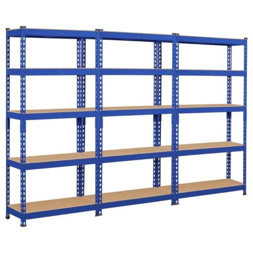 Buy Smile Mart 5-Shelf Boltless & Adjustable Steel Storage Shelf Unit
