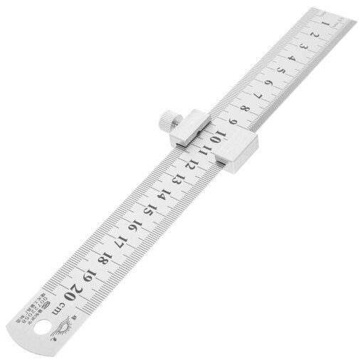 Buy Steel Ruler Positioning Block Metal Tools Multipurpose Measuring Rulers Limit Stainless Student Metric online shopping cheap