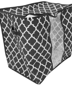 Storage Bag Portable Comforter Bedding Quilt Bags Large Capacity Container Clothes Zipper Foldable
