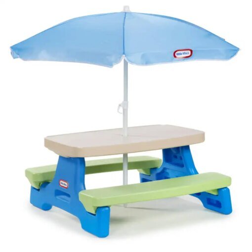 Buy Store Kids Picnic Table with Umbrella online shopping cheap