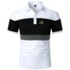 Summer Men Fashion and Casual Short Sleeve Polo Shirt