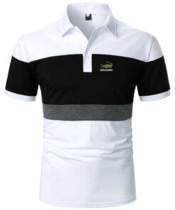 Summer Men Fashion and Casual Short Sleeve Polo Shirt