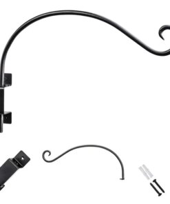 Swivel Plant Hanger Heavy Duty Plant Hanger Hook Outdoor Bird Feeder Bracket For Flower Basket Wind Chime Lantern Wall Plant