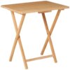 Buy TV Tray Table Natural 19 x 15 x 26 Inch online shopping cheap