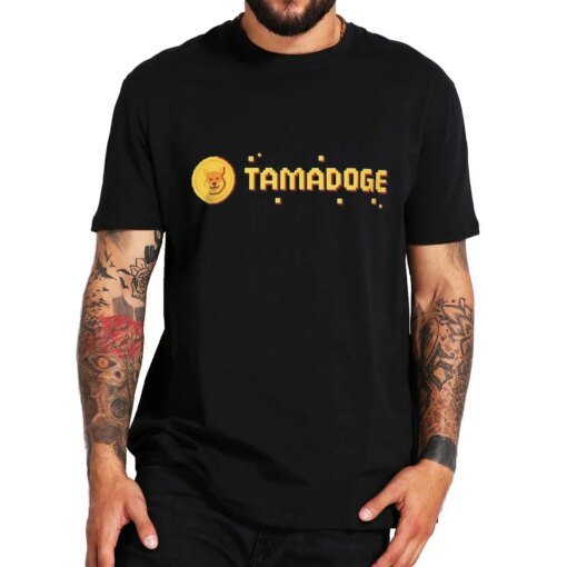 Buy Tamadoge T Shirt Meme Coin Crypto Token Geek Gift Tee Tops 100% Cotton Unisex Summer Casual Soft T-shirts EU Size online shopping cheap