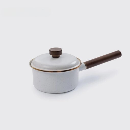 Buy The product can be customized. Outdoor single handle enamel stew pot