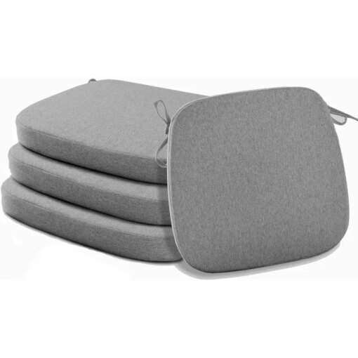 Buy Ties - High Density Sponge Seat Cushion and Dining Room Chair Pad Non Slip Rubber Back Seat Cover Machine Washable Set online shopping cheap