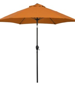 Tuscan Print Hexagon Market Patio Umbrella with UV Resistant