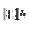 Buy Umbrella Base Stand Tube Fits 6cm Post Umbrella Mount Sun Umbrella Holder Patio Deck for Yard Balcony Garden Courtyard Pontoons online shopping cheap