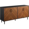 Buy Walker Edison Fehr Modern 4 Door Bookmatch Buffet
