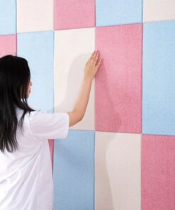 Wallcovering self adhesive wallpaper 3d three-dimensional wall sticker