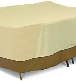 Water-Resistant 100 Inch Conversation Set/General Purpose Furniture Cover, Furniture Covers, Pebble/Bark/Earth