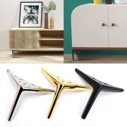 Buy Wear-resistant Bed Beam Support Multifunction Replacement Thick Base Furniture Leg Metal Cabinet Feet Furniture Accessories online shopping cheap