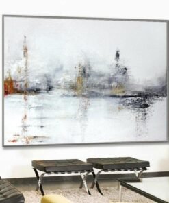 Buy White Abstract Painting Black Painting Texture Art Original Abstract Painting On Canvas | TOWN SQUARE online shopping cheap