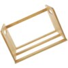 Buy Wood Book Shelf Record Storage Rack Sundries Multi-function Bookshelf Wooden Small Desktop Vinyl online shopping cheap