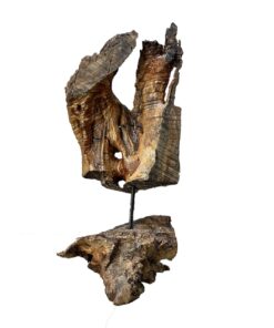 Wood Statue Art Hand carved statue Wood Sculpture Abstract Wood Figurine Statue Wood Carving Sculpture Desktop Table ornament | TOUCH OF LIFE