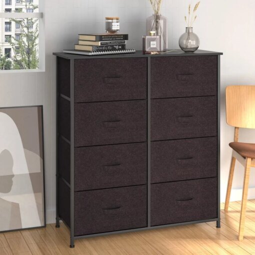 Buy YITAHOME Fabric Dresser 8 Drawers Storage Unit for Closets