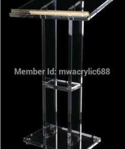 pulpit furnitureFree Shipping Popularity Beautiful Firm Modern Design Cheap Clear Acrylic Lecternacrylic pulpit plexiglass