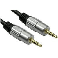 0.5m 3.5mm Male – Male Stereo Cable – Gold Connectors