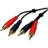 Stereo Twin Phono RCA Cable 20m buy online shopping cheap sale