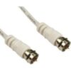 10m F-Type Cable for Satellite Sky Virgin Media White 10m F-Type Cable for Satellite Sky Virgin Media White