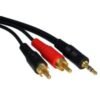 1.5m 3.5mm Stereo to Two RCA Cable buy online shopping cheap sale