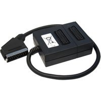 2 Way SCART Splitter Box