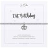 21st Birthday Sentiments Friendship Bracelet buy online shopping cheap sale