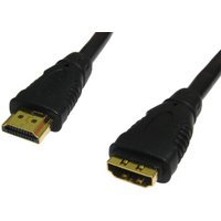 2m HDMI Extension Lead High Speed with Ethernet 1.4 2.0