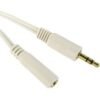 20m White Audio Extension Cable 3.5mm Male to Female buy online shopping cheap sale