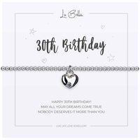 30th Birthday Sentiments Friendship Bracelet