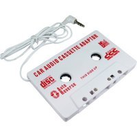 3.5mm Jack to Cassette Adapter – White