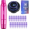 5 Sets Mast P10 Tattoo Machine Kit Halo Power Supply PMU SMP buy online shopping cheap sale