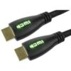 5m HDMI Cable with Green LED Illuminated Connectors 5m HDMI Cable with Green LED Illuminated Connectors
