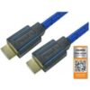 5m Premium Certified HDMI Cable 18Gbps 4k 60Hz Blue buy online shopping cheap sale