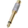 6.35mm 1/4 inch Plug to Phono Socket (RCA) Adapter buy online shopping cheap sale