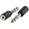 6.35mm Stereo Plug to 3.5mm Stereo Socket Adapter buy online shopping cheap sale