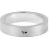 7g Brushed Sterling Silver Ribbon Ring buy online shopping cheap sale