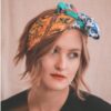 Amber Paisley Head Scarf - Blue buy online shopping cheap sale