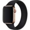 Apple Watch 42/44 mm Silicone Band Black buy online shopping cheap sale