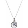 April Birthstone Pendant - Crystal/Diamond buy online shopping cheap sale