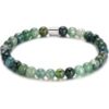 Aquatic Agate Gemstone Stretch Bracelet buy online shopping cheap sale